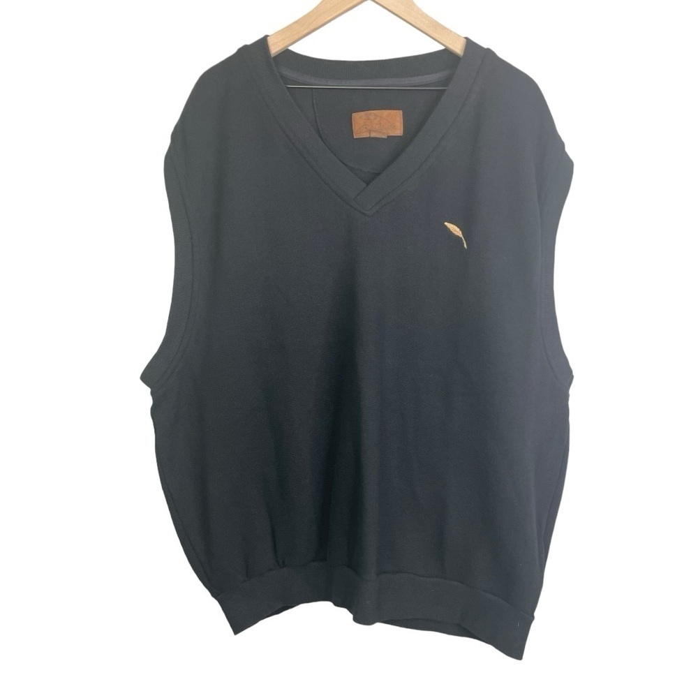 Bob Timberlake Men’s Black V-neck Sweater Vest